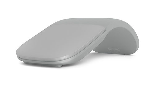 Microsoft Surface Arc Maus - Maus - optisch - 2 Tasten - kabellos - Bluetooth 4.0 - Hellgrau - fr Surface Laptop 