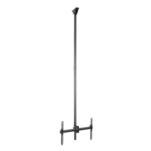 StarTech.com High Ceiling TV Mount - 8.2 to 9.8 Long Pole - Full Motion - Deckenhalterung fr Plasma/LCD/TV - stabiler Stahl - Schwarz - Bildschirmgre: 81.3-177.8 cm (32 Zoll-70 Zoll) 