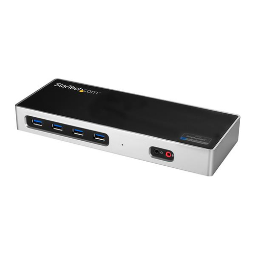 STARTECH.COM Dual 4K Monitor Dockingstation - Dual HDMI Dual DP oder HDMI & DP 60Hz - USB-C/USB 3.0 - 6 USB Ports - Mac / Windows 