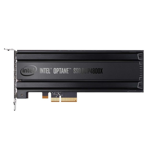 Intel Optane Solid-State Drive DC P4800X Series - SSD - verschlsselt - 375 GB - 3D Xpoint (Optane) - intern - PCIe-Karte (HHHL) (PCIe Karte (HHHL)) - PCI Express 3.0 x4 (NVMe) - 256-Bit-AES 