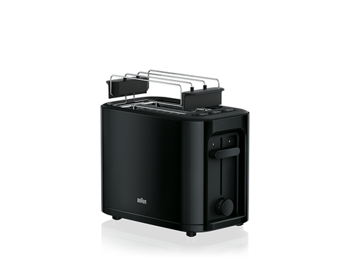 Braun HT 3010 BK PurEase 2-Scheiben-Toaster schwarz 