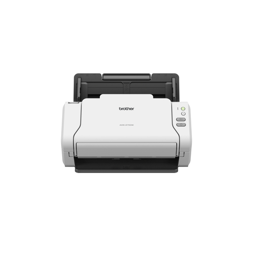 Brother ADS-2700W - Dokumentenscanner - Duplex - A4 - 600 dpi x 600 dpi - bis zu 35 Seiten/Min. (einfarbig) / bis zu 35 Seiten/Min. (Farbe) - automatischer Dokumenteneinzug (50 Bltter) - USB 2.0, LAN, Wi-Fi(n), USB 2.0 (Host) 