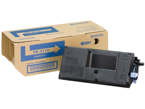 Kyocera Toner TK-3170 inkl. Resttonerbehlter - Schwarz - Kapazitt: 15.000 Seiten (1T02T80NL0) 