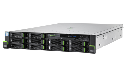 Fujitsu PRIMERGY RX2540 M4 - Server - Rack-Montage - 2U - zweiweg - 1 x Xeon Silver 4110 / 2,1 GHz - RAM 16GB - SAS - Hot-Swap 6,4 cm (2.5 Zoll) - kein HDD - DVD SuperMulti - GigE - kein Betriebssystem - Monitor: keiner (VFY:R2544SX150DE) 