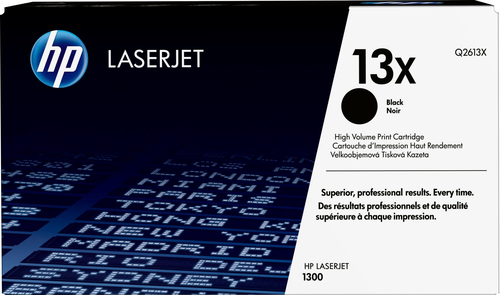 HP Toner Q2613X (13X) - Schwarz - Kapazitt: 4.000 Seiten (Q2613X) 