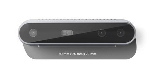 Intel RealSense Depth Camera D415 - Web-Kamera - 3D - Auenbereich, Innenbereich - Farbe - 1920 x 1080 - USB 3.0 