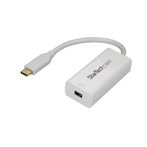 StarTech CDP2MDP USB-C Adapter USB-C Stecker (DP Alt) auf miniDP 1.2 Stecker, 0.14m, wei 