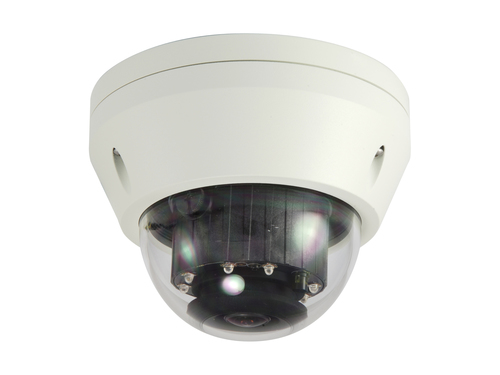 LevelOne FCS-3306 - Netzwerk-berwachungskamera - Kuppel - Auenbereich - Vandalismussicher / Wetterbestndig - Farbe (Tag&amp;Nacht) - 3 MP - 2048 x 1536 - LAN 10/100 - MJPEG, H.264, RAW, H.265 - Gleichstrom 12 V / PoE (FCS-3306) 