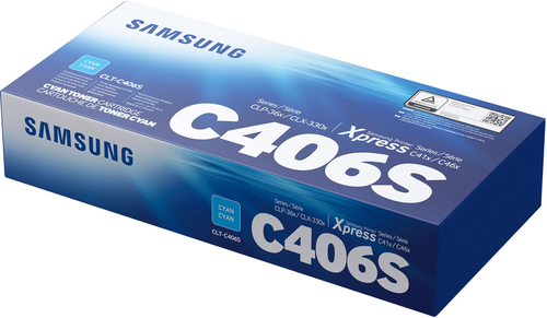 HP Inc. Samsung CLT-C406S - Cyan - Original - Tonerpatrone (ST984A) (ST984A) 