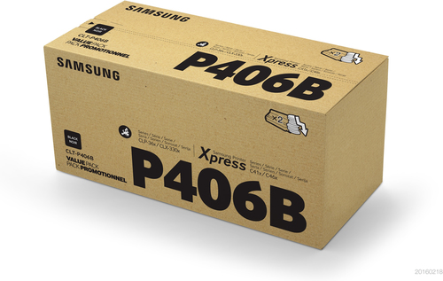Samsung CLT-P406B Twin Toner Schwarz 