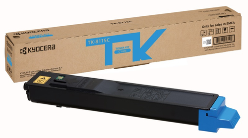 Kyocera TK 8115C - Cyan - Original - Tonerpatrone - fr ECOSYS M8124cidn, M8124cidn/KL3, M8130cidn, M8130cidn/KL3 