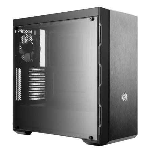 Cooler Master MasterBox MB600L - Tower - ATX - ohne Netzteil (ATX) - schwarz mit Einfassung in Geschtzbronze - USB/Audio 