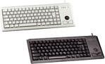 CHERRY G84-4400 Compact Keyboard - Tastatur - USB - Layout fr Grobritannien - Schwarz 