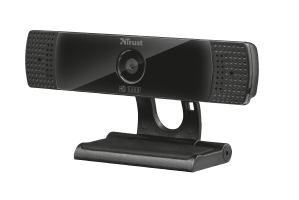 Trust GXT 1160 Vero Streaming Webcam - Web-Kamera - Farbe - 8 MP - 3840 x 2160 - 1080p - feste Brennweite - Audio - USB 