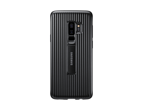 Samsung Protective Standing Cover EF-RG965 - Hintere Abdeckung fr Mobiltelefon - Schwarz - fr Galaxy S9+ (EF-RG965CBEGWW) 