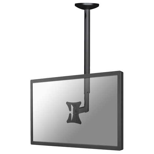 NewStar FPMA-C50 - Befestigungskit (Deckenmontage) fr LCD-Display - Silber - Bildschirmgre: 25,4 - 76,2 cm (10 Zoll - 76,20cm (30 Zoll)) - Montageschnittstelle: 100 x 100 mm, 75 x 75 mm - Schwarz (FPMA-C50BLACK) 