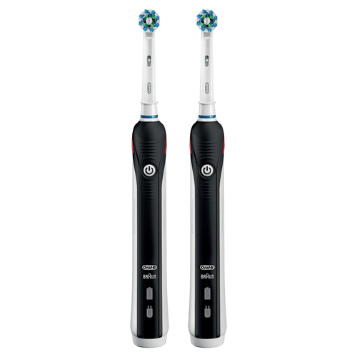 Oral-B Elektrische Zahnbrste Pro 2900 Cross Action Rotierend/Oszilierend Schwarz (2900) 