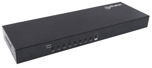Manhattan 8-Port HDMI KVM-Switch 8 HDMI- u. 8 USB B-Ports 