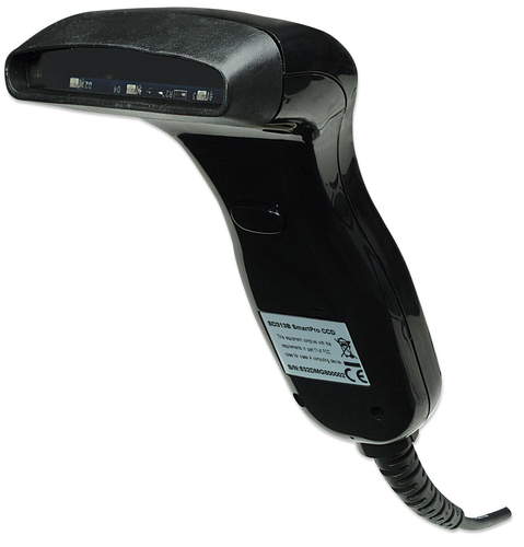 MANHATTAN Contact CCD Barcode Scanner Handgeraet 80 mm USB Schwarz Barcodescanner 