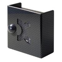 Kentix MultiSensor-LAN mit integriertem Webserver und PoE, carbon schwarz Fr Rackmonitoring oder Raumberwachung ber SNMP, Netzwerkmonitoring, Erweiterung AlarmManager-PRO (KMS-LAN-B) 