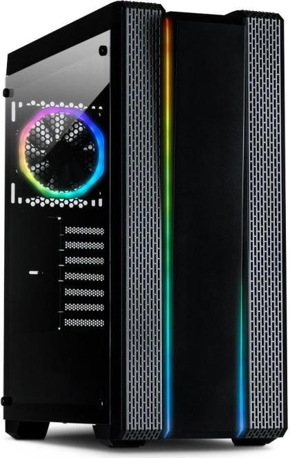 Inter-Tech Geh S-3901 Impulse 1x120mm RGB-Lfter 