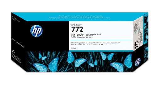 Hewlett-Packard HP 772 - Druckerpatrone - 1 x Photo schwarz (CN633A) 