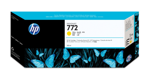HP 772 - Gelb - Original - Tintenpatrone - fr DesignJet HD Pro MFP, Z5200, Z5200 PostScript, Z5400 PostScript ePrinter (CN630A) 