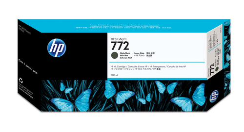 Hewlett-Packard HP 772 - Druckerpatrone - 1 x mattschwarz (CN635A) 
