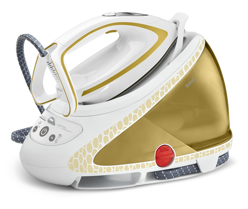 Tefal GV9581 Pro Express Dampfbgelstation (2600 Watt, 8 bar)  wei/gold 
