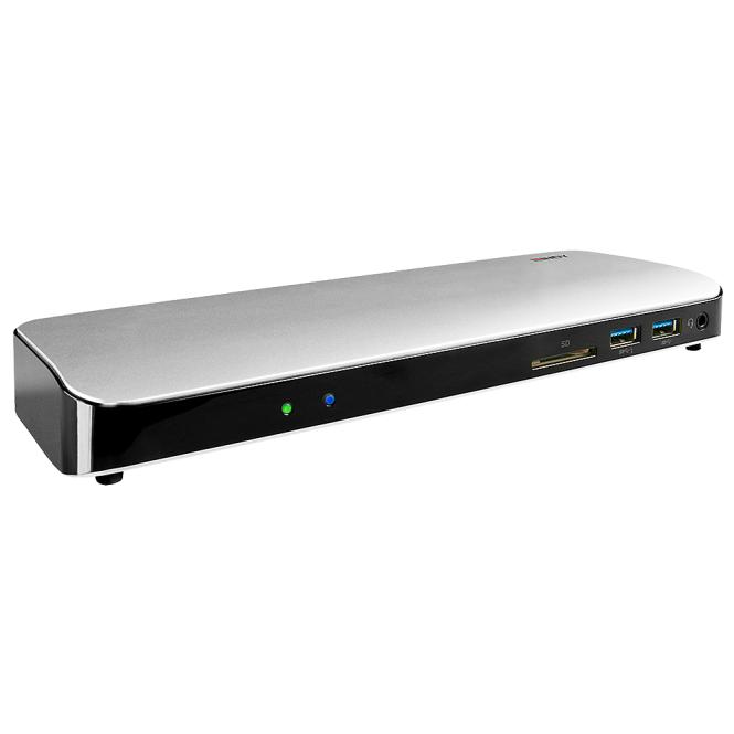 Thunderbolt 3 Notebook Docking Station Schuko. Thinderbolt 3 - 40Gbps - Digital/Display/Video (43903) 