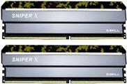 G.Skill SNIPER X Series - Digital Camo - DDR4 - 16 GB: 2 x 8 GB - DIMM 288-PIN - 3000 MHz / PC4-24000 - CL16 - 1.35 V - ungepuffert - nicht-ECC - yellow camouflage (F4-3000C16D-16GSXKB) 