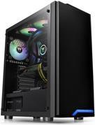 Thermaltake H100 TG WIN Thermaltake H100 TG ATX Mid Tower Chassis is designed with the concept of clean, simple, and sleek look which can fulfill basic but important needs from PC builders. 416 x 210 x 454 mm/ 7 kg / 15.43 lbs. (CA-1L4-00M1WN-02) 