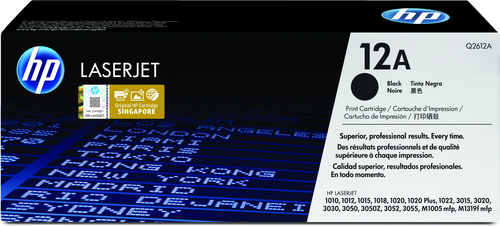 HP 12A LaserJet Original Toner schwarz Standardkapazitt 2.000 Seiten 1er-Pack 