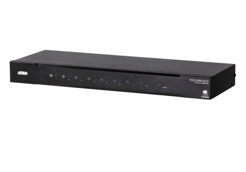 Aten VS0801HB Video-Switch HDMI 8-fach Umschalter, True 4K 