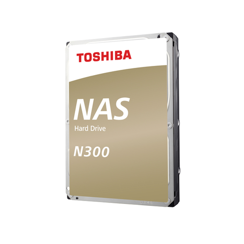 Toshiba N300 Series - Festplatte - 10TB - intern - 3.5 Zoll (8,9 cm) - SATA 6Gb/s - 7200 U/min - Puffer: 256MB (HDWG11AEZSTA) 
