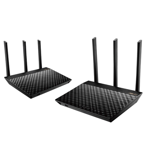 Asus RT-AC67U AiMesh AC1900 2er Set 