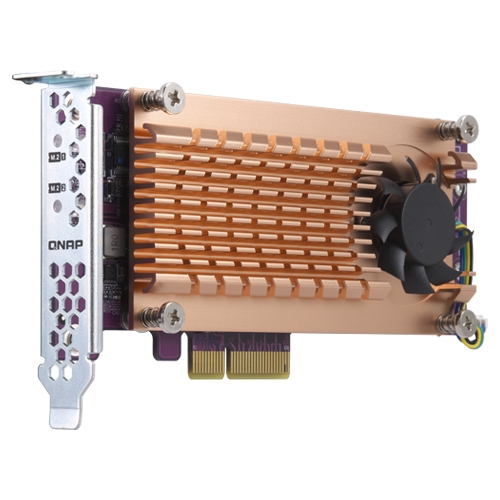 QNAP QM2-2P-384 - Speicher-Controller - PCIe 3.0 Low-Profile - PCIe 3.0 x8 
