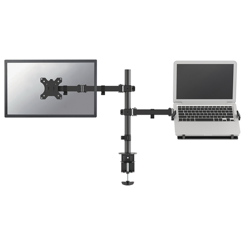 NewStar FPMA-D550NOTEBOOK - Verstellbarer Arm fr LCD-Display/Notebook - Schwarz - Bildschirmgre: 25.4-81.3 cm (10 Zoll-32 Zoll) - Tischmontage (optional) 