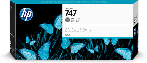 HP 747 Tinte Grau P2V86A 