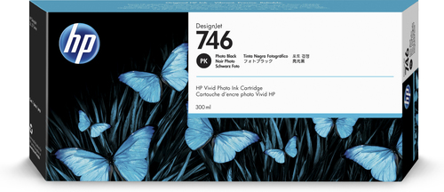 HP 746 300-ml Photo Black Ink Cartridge 