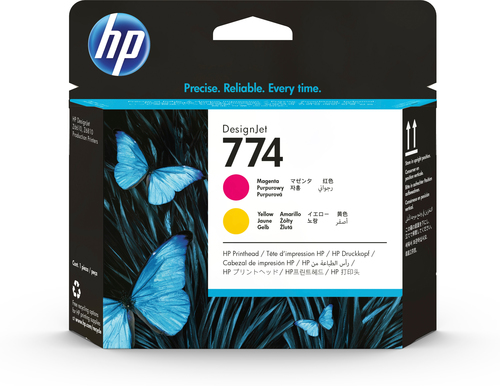 HP 774 - Gelb, Magenta - Druckkopf - fr DesignJet Z6810 Production 