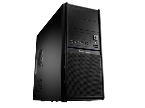 Cooler Master Elite 342 - Mini Tower - Mikro-ATX - ohne Netzteil (ATX / PS/2) - Schwarz - USB/Audio 