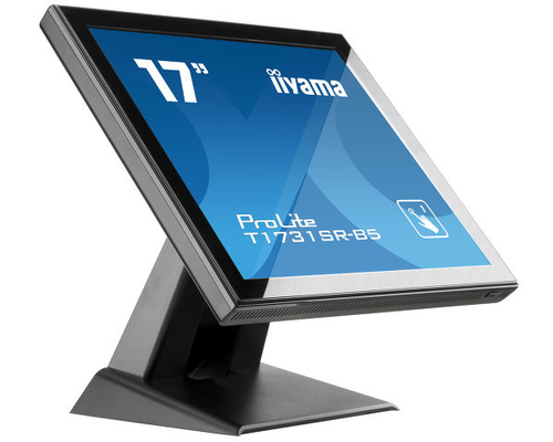 Iiyama ProLite T1731SR-B5 - LED-Monitor - 43 cm (17 Zoll) - Touchscreen - 1280 x 1024 - TN - 250 cd/m - 1000:1 - 5 ms - HDMI, VGA, DisplayPort - Lautsprecher - Schwarz 