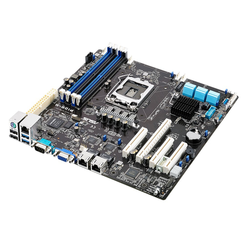ASUS P10S-M LGA1151 Intel C232 4xDDR4 2133 ECC/non-ECC UDIMM 6xSATA 6Gb/s ports 