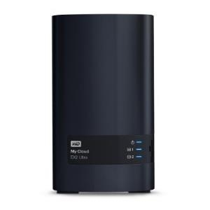WD My Cloud EX2 Ultra WDBVBZ0080JCH - Gert fr persnlichen Cloudspeicher - 8TB - HDD 4TB x 2 - RAID 0, 1, JBOD - Gigabit Ethernet - iSCSI (WDBVBZ0080JCH-EESN) 