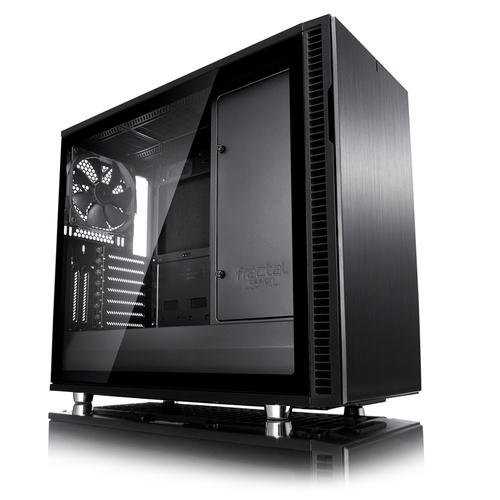 Geh FRACTAL DESIGN DEFINE R6 Blackout Tempered Glas USB-C 
