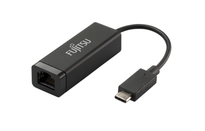 Fujitsu - Netzwerkadapter - USB-C 3.1 - Gigabit Ethernet - Schwarz - fr ESPRIMO D738/E94+, D958/E94+ 