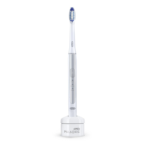 Oral-B Pulsonic Slim 1000 Adult Ultraschall-Zahnbrste Silber (198406) 
