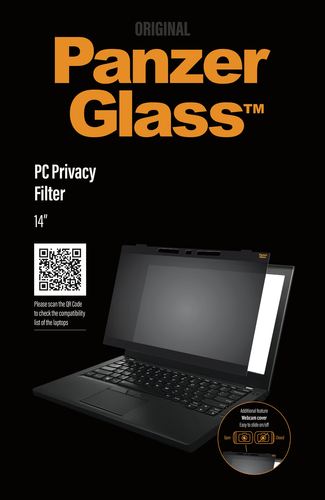 PanzerGlass Privacy - Notebook-Privacy-Filter - 35.6 cm (14 Zoll) 