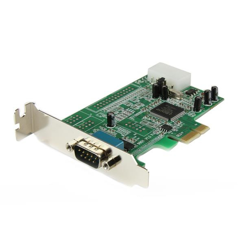 StarTech.com Seriell RS232 PCI Express Schnittstellenkarte mit 16550 UART - Low Profile - Serieller Adapter - PCIe Low Profile - RS-232 (PEX1S553LP) 